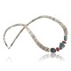 Certified Authentic Navajo .925 Sterling Silver Graduated Melon Shell and Turquoise Native American Necklace 15554-63 Certified Authentic Navajo .925 Sterling Silver Graduated Melon Shell and Turquoise Native American Necklace 15554-63
