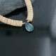 Certified Authentic Navajo .925 Sterling Silver Graduated Melon Shell and Turquoise Native American Necklace 15562-9 Certified Authentic Navajo .925 Sterling Silver Graduated Melon Shell and Turquoise Native American Necklace 15562-9