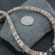 Certified Authentic Navajo .925 Sterling Silver Graduated Melon Shell and Turquoise Native American Necklace 18108-29 Certified Authentic Navajo .925 Sterling Silver Graduated Melon Shell and Turquoise Native American Necklace 18108-29
