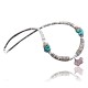 Certified Authentic Navajo .925 Sterling Silver Graduated Melon Shell and Turquoise Native American Necklace 370876623711 Certified Authentic Navajo .925 Sterling Silver Graduated Melon Shell and Turquoise Native American Necklace 370876623711