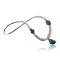 Certified Authentic Navajo .925 Sterling Silver Graduated Melon Shell and Turquoise Native American Necklace 370882617935