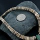 Certified Authentic Navajo .925 Sterling Silver Graduated Melon Shell and Turquoise Native American Necklace 370903584109