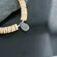 Certified Authentic Navajo .925 Sterling Silver Graduated Melon Shell and Turquoise Native American Necklace 370917400099 Certified Authentic Navajo .925 Sterling Silver Graduated Melon Shell and Turquoise Native American Necklace 370917400099