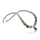Certified Authentic Navajo .925 Sterling Silver Graduated Melon Shell and Turquoise Native American Necklace 370918167064