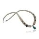 Certified Authentic Navajo .925 Sterling Silver Graduated Melon Shell and Turquoise Native American Necklace 370918167064