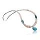 Certified Authentic Navajo .925 Sterling Silver Graduated Melon Shell and Turquoise Native American Necklace 370923427228