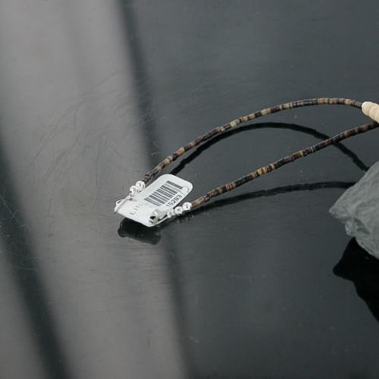 Certified Authentic Navajo .925 Sterling Silver Graduated Melon Shell and Turquoise Native American Necklace 370964193631