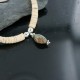 Certified Authentic Navajo .925 Sterling Silver Graduated Melon Shell and Turquoise Native American Necklace 390674472202 Certified Authentic Navajo .925 Sterling Silver Graduated Melon Shell and Turquoise Native American Necklace 390674472202