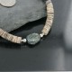Certified Authentic Navajo .925 Sterling Silver Graduated Melon Shell and Turquoise Native American Necklace 390685561172 Certified Authentic Navajo .925 Sterling Silver Graduated Melon Shell and Turquoise Native American Necklace 390685561172