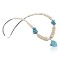 Certified Authentic Navajo .925 Sterling Silver Graduated Melon Shell Native American Necklace 390682181724