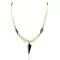 Certified Authentic Navajo .925 Sterling Silver Graduated Melon Shell Turquoise and Hematite Native American Necklace 25244