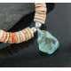 Certified Authentic Navajo .925 Sterling Silver Graduated Spiny and Turquoise Native American Necklace 371313969646