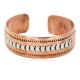 Certified Authentic Navajo .925 Sterling Silver Handmade Horse Native American Pure Copper Bracelet 92005-10