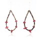 Certified Authentic Navajo .925 Sterling Silver Hooks Natural Coral Heishi Native American Earrings 390753803371 Certified Authentic Navajo .925 Sterling Silver Hooks Natural Coral Heishi Native American Earrings 390753803371