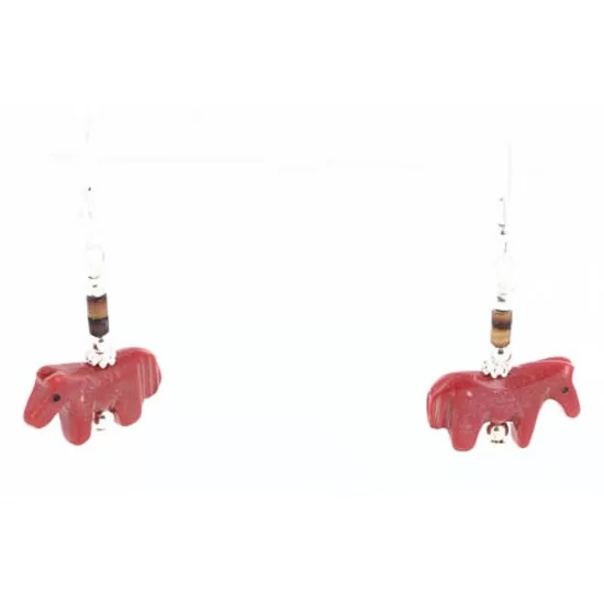 Certified Authentic Navajo .925 Sterling Silver Hooks Natural Jasper 32 Native American Earrings 390792697493 Certified Authentic Navajo .925 Sterling Silver Hooks Natural Jasper 32 Native American Earrings 390792697493