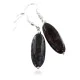 Certified Authentic Navajo .925 Sterling Silver Hooks Natural JASPER Native American Earrings 18054