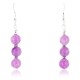 Certified Authentic Navajo .925 Sterling Silver Hooks Natural Purple Agate Native American Earrings 390758056775 Certified Authentic Navajo .925 Sterling Silver Hooks Natural Purple Agate Native American Earrings 390758056775