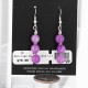 Certified Authentic Navajo .925 Sterling Silver Hooks Natural Purple Agate Native American Earrings 390758056775 Certified Authentic Navajo .925 Sterling Silver Hooks Natural Purple Agate Native American Earrings 390758056775