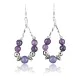 Certified Authentic Navajo .925 Sterling Silver Hooks Natural Sugilite Native American Earrings 370962554849 Certified Authentic Navajo .925 Sterling Silver Hooks Natural Sugilite Native American Earrings 370962554849