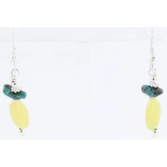 Certified Authentic Navajo .925 Sterling Silver Hooks Natural Turquoise AGATE Native American Earrings 371017390376 Certified Authentic Navajo .925 Sterling Silver Hooks Natural Turquoise AGATE Native American Earrings 371017390376