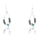 Certified Authentic Navajo .925 Sterling Silver Hooks Natural Turquoise Hematite Native American Earrings 390814169540 Certified Authentic Navajo .925 Sterling Silver Hooks Natural Turquoise Hematite Native American Earrings 390814169540