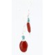 Certified Authentic Navajo .925 Sterling Silver Hooks Natural Turquoise Jasper Native American Earrings 371014404866