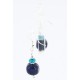 Certified Authentic Navajo .925 Sterling Silver Hooks Natural Turquoise LAPIS Native American Earrings 390745014492