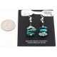 Certified Authentic Navajo .925 Sterling Silver Hooks Natural Turquoise Native American Earrings 390813099138 Certified Authentic Navajo .925 Sterling Silver Hooks Natural Turquoise Native American Earrings 390813099138