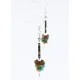 Certified Authentic Navajo .925 Sterling Silver Hooks Natural Turquoise Native American Earrings 390817652116
