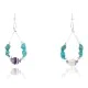 Certified Authentic Navajo .925 Sterling Silver Hooks Natural Turquoise Quartz Native American Earrings 371046511838 Certified Authentic Navajo .925 Sterling Silver Hooks Natural Turquoise Quartz Native American Earrings 371046511838