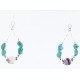 Certified Authentic Navajo .925 Sterling Silver Hooks Natural Turquoise Quartz Native American Earrings 371046511838 Certified Authentic Navajo .925 Sterling Silver Hooks Natural Turquoise Quartz Native American Earrings 371046511838