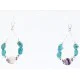 Certified Authentic Navajo .925 Sterling Silver Hooks Natural Turquoise Quartz Native American Earrings 371046511838 Certified Authentic Navajo .925 Sterling Silver Hooks Natural Turquoise Quartz Native American Earrings 371046511838