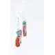 Certified Authentic Navajo .925 Sterling Silver Hooks Turquoise Jasper Native American Earrings 371008465028 Certified Authentic Navajo .925 Sterling Silver Hooks Turquoise Jasper Native American Earrings 371008465028