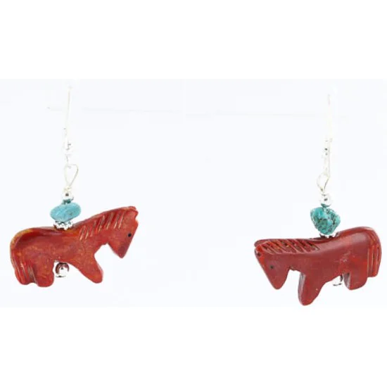 Certified Authentic Navajo .925 Sterling Silver Hooks Turquoise Jasper Native American Earrings 371008465028 Certified Authentic Navajo .925 Sterling Silver Hooks Turquoise Jasper Native American Earrings 371008465028