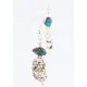 Certified Authentic Navajo .925 Sterling Silver Hooks WHITE Turquoise Turquoise Jasper Native American Earrings 371014210395
