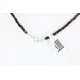 Certified Authentic Navajo .925 Sterling Silver Jade Turquoise Onyx Native American Necklace 390821037539