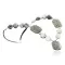 Certified Authentic Navajo .925 Sterling Silver Jasper, Agate and Turquoise Native American Necklace 371130569101