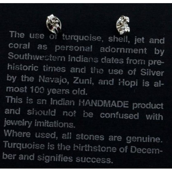 Certified Authentic Navajo .925 Sterling Silver Malachite Stud Native American Earrings 371119419946 Certified Authentic Navajo .925 Sterling Silver Malachite Stud Native American Earrings 371119419946