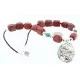 Certified Authentic Navajo .925 Sterling Silver Natural Abalone, Turquoise and Jasper Native American Necklace 750103-3 Certified Authentic Navajo .925 Sterling Silver Natural Abalone, Turquoise and Jasper Native American Necklace 750103-3