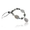 Certified Authentic Navajo .925 Sterling Silver Natural Agate Quartz Turquoise Native American Necklace 15409-29