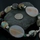Certified Authentic Navajo .925 Sterling Silver Natural Agate Quartz Turquoise Native American Necklace 15409-29 Certified Authentic Navajo .925 Sterling Silver Natural Agate Quartz Turquoise Native American Necklace 15409-29
