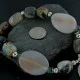 Certified Authentic Navajo .925 Sterling Silver Natural Agate Quartz Turquoise Native American Necklace 15409-29 Certified Authentic Navajo .925 Sterling Silver Natural Agate Quartz Turquoise Native American Necklace 15409-29