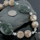 Certified Authentic Navajo .925 Sterling Silver Natural Agate Turquoise Jasper Native American Necklace 15575-5 Certified Authentic Navajo .925 Sterling Silver Natural Agate Turquoise Jasper Native American Necklace 15575-5