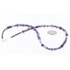 Certified Authentic Navajo .925 Sterling Silver Natural Amethyst Turquoise Native American Necklace 370997826237