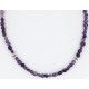 Navajo .925 Sterling Silver Turquoise Amethyst Necklace 15780-12 Navajo .925 Sterling Silver Turquoise Amethyst Necklace 15780-12