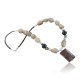 Certified Authentic Navajo .925 Sterling Silver Natural BOULDER Turquoise Jasper Native American Necklace 15383-12 Certified Authentic Navajo .925 Sterling Silver Natural BOULDER Turquoise Jasper Native American Necklace 15383-12