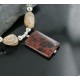 Certified Authentic Navajo .925 Sterling Silver Natural BOULDER Turquoise Jasper Native American Necklace 15383-12 Certified Authentic Navajo .925 Sterling Silver Natural BOULDER Turquoise Jasper Native American Necklace 15383-12