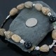 Certified Authentic Navajo .925 Sterling Silver Natural BOULDER Turquoise Jasper Native American Necklace 15383-12