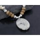 Certified Authentic Navajo .925 Sterling Silver Natural BOULDER Turquoise Jasper Native American Necklace 390737986116