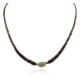 Certified Authentic Navajo .925 Sterling Silver Natural Dark Graduated Heishi and Turquoise Native American Necklace 15262-55 Certified Authentic Navajo .925 Sterling Silver Natural Dark Graduated Heishi and Turquoise Native American Necklace 15262-55